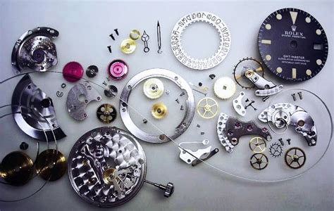 rolex submariner components|Rolex parts catalog.